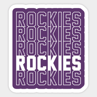 ROCKIES Sticker